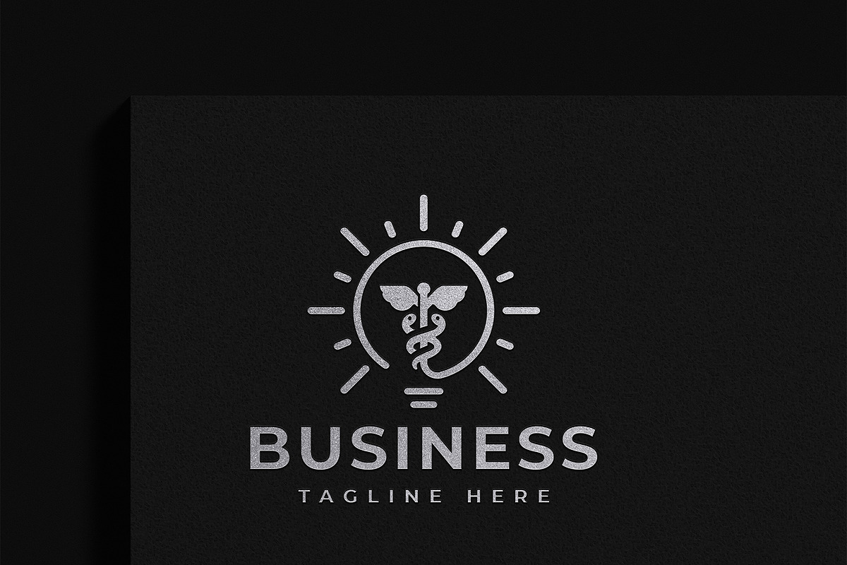Minimalist Medical Insight Logo, a Branding & Logo Template by Shahjhan (Photo 6 of 8)