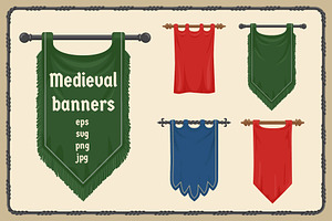 Medieval banners