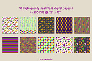 Mardi Gras Parade Graphics Set, a Pattern Graphic by Drafts n Doodles (Thumbnail 4 of 12)