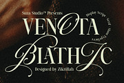 Venota Blathic, a Serif Font by Suza Studio (Thumbnail 14 of 14)