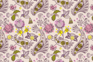 3 Decorative Floral Patterns