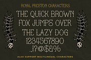 STH Royal Preston, a Slab Serif Font by Sitintahitam (Thumbnail 2 of 5)