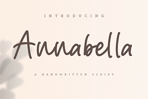 Annabella, a Script Font by Fashion Creative