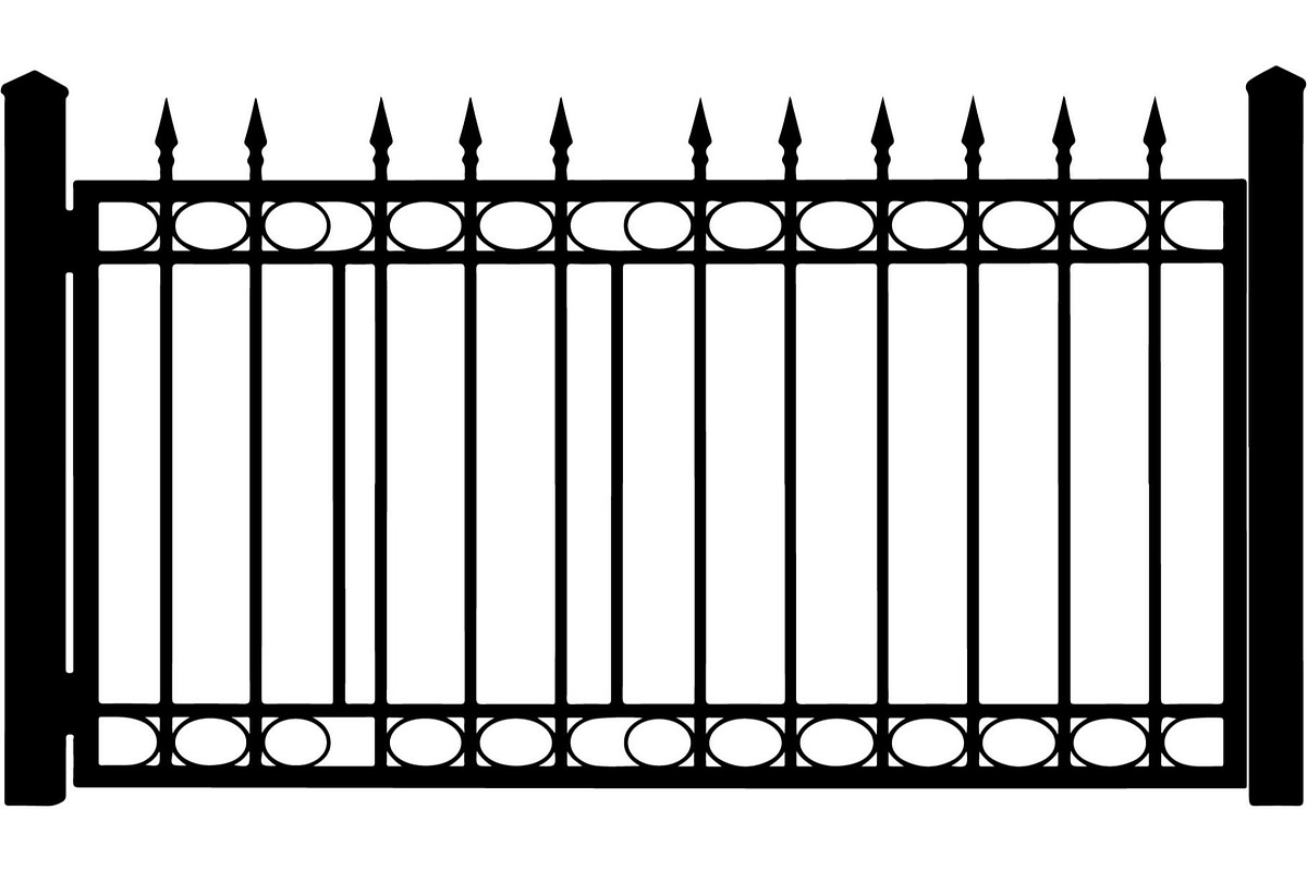 Wrought Iron Fence, an Object Graphic by Creativeshirt (Photo 3 of 19)