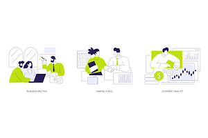 Venture funding isolated cartoon, a Finance Illustration by Visual Generation