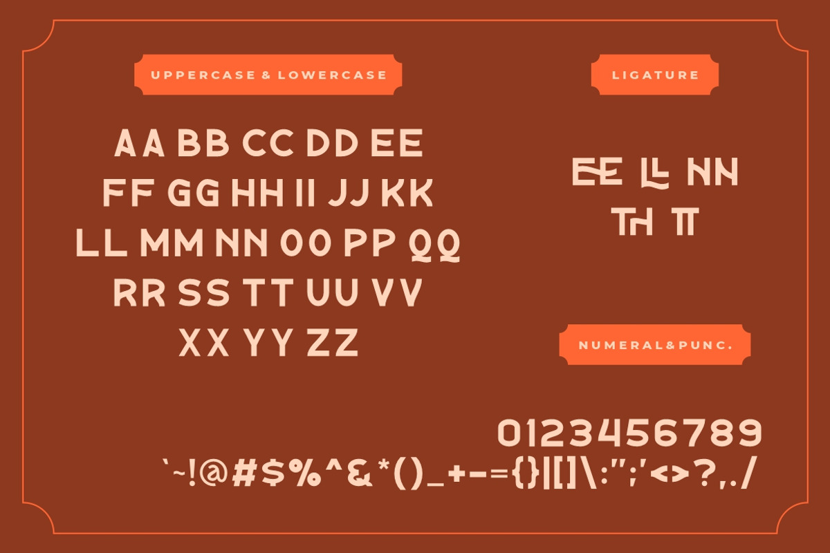 The Quest Retro Typeface, a Sans Serif Font by Creatype Studio (Photo 8 of 9)