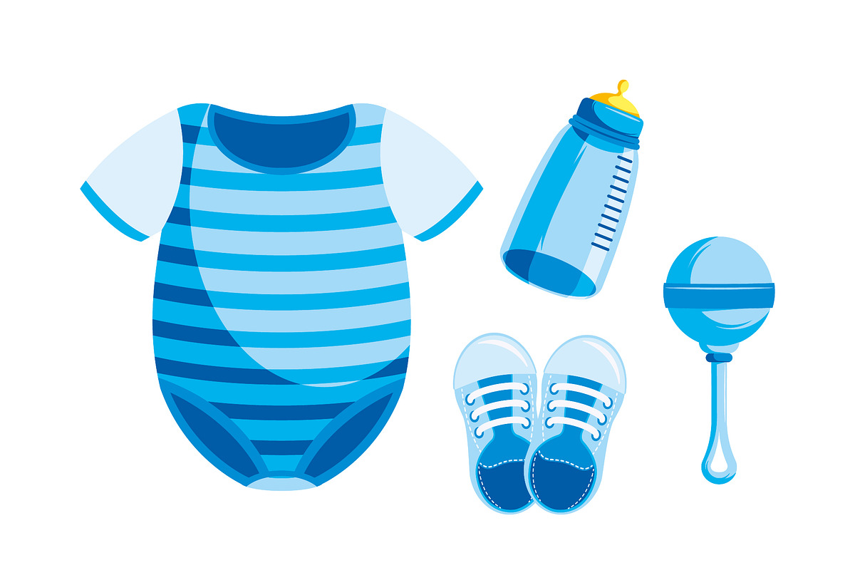 Baby Essentials Vector Icon Set preview 3