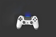 DualShock 4 Controller - White, an Object 3D Model by Tedi Permana (Thumbnail 4 of 11)