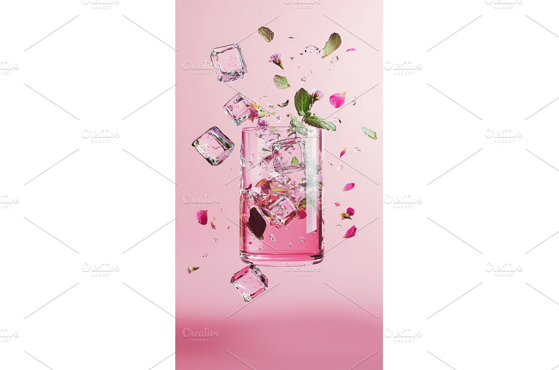 Elegant Botanical Mocktail in a, a Food & Drink Photo by Rodica Ciorba