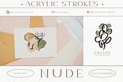 Nude. Acrylic Strokes, an Object Graphic by nadispasibenko (Thumbnail 7 of 7)