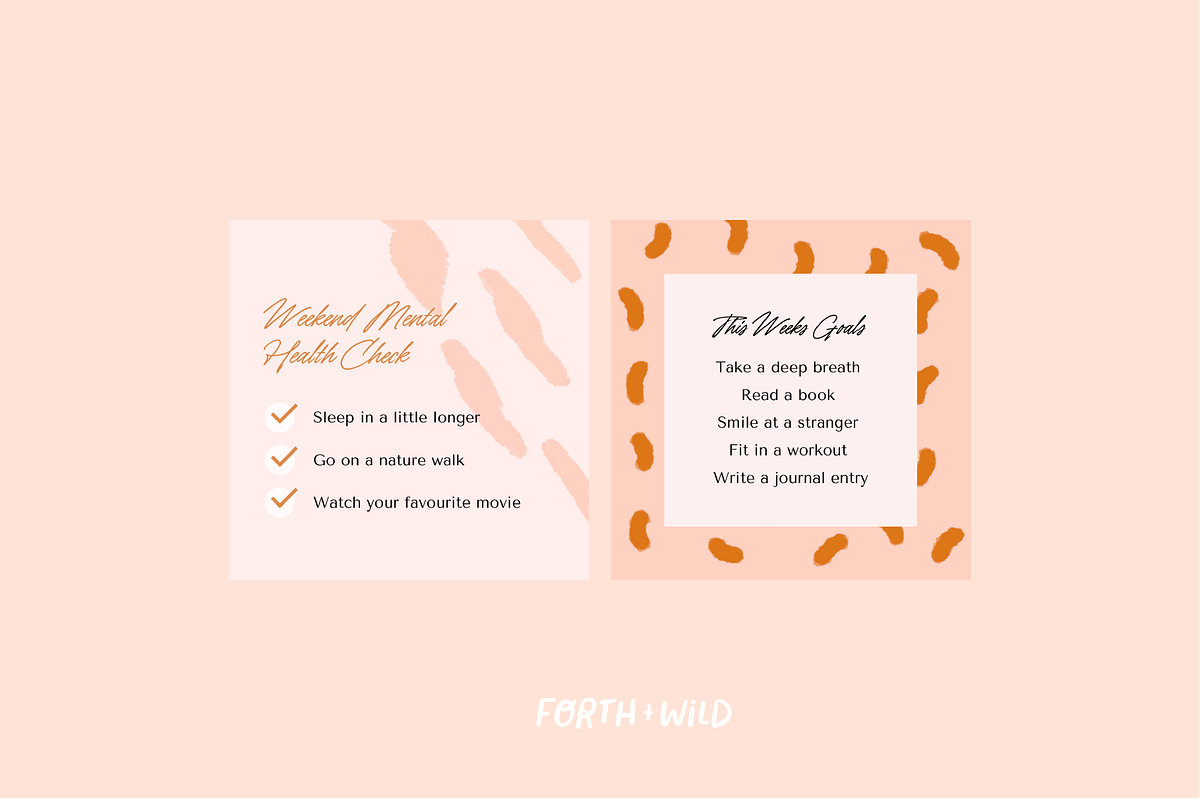 Feminine Boho Instagram Templates, a Social Media Template by Forth and Wild (Photo 8 of 9)