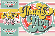 Magic Retro, a Script Font by IM Studio (Thumbnail 8 of 8)