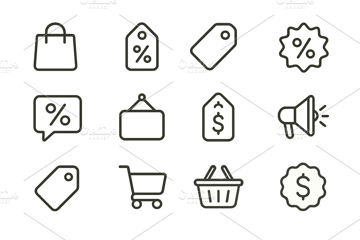 Vector illustration of shopping, an Object Illustration by ZinetroN