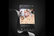 Luxurious Beauty & Spa Flyer Design, a Flyer Template by YUDesignStore (Thumbnail 3 of 6)