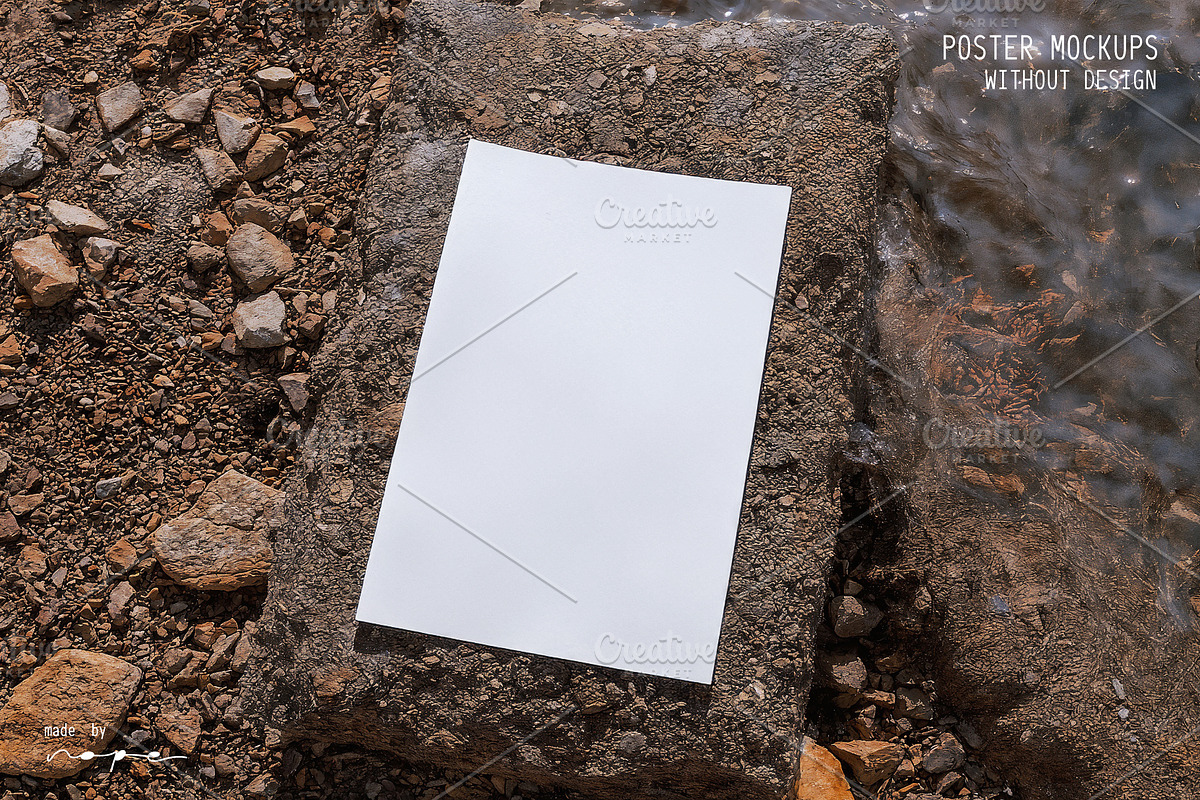 Poster Mockup Drop 1, an Advertising Mockup by made_by_nope (Photo 2 of 6)