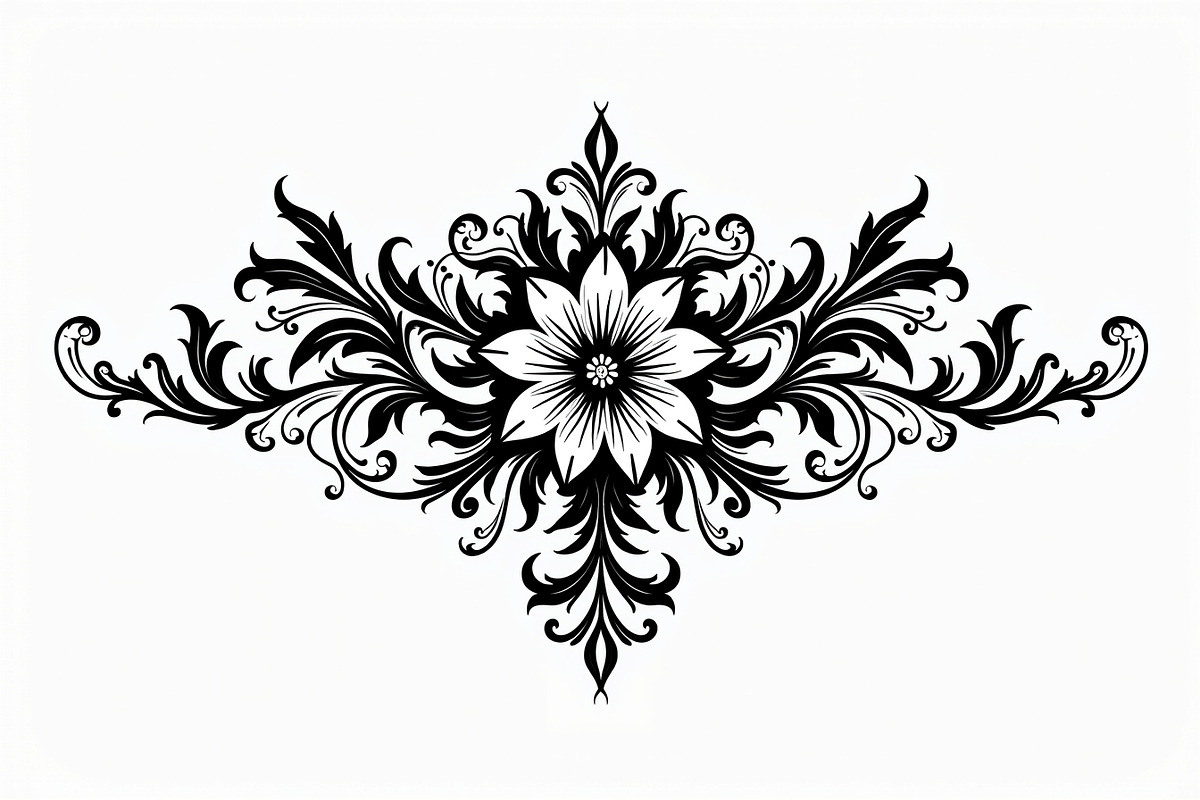 Elegant Floral Ornament Bundle, an Illustration by jahid234 (Photo 8 of 21)