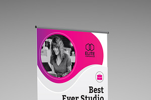 Corporate Roll Up Banner