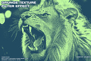 Grunge Texture Filter Effect, an Action Add-On by DaldSgh (Thumbnail 1 of 18)
