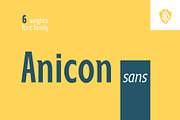 Anicon Sans, a Sans Serif Font by NREY (Thumbnail 1 of 10)