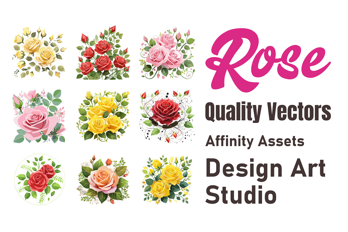 Roses for Affinity, a Brushes & More by Design Art Studio (Photo 2 of 5)