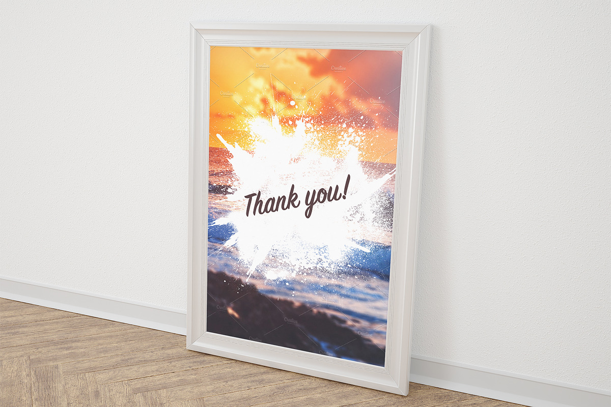 100% editable poster templates, a Stationery Template by SomStock (Photo 9 of 9)