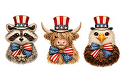 Patchwork 4th July 250 Years PNG, a Decorative Illustration by Nicolle's Colorful Art (Thumbnail 4 of 4)