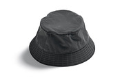 Black Nylon Bucket Hat 3D Model, an Object 3D Model by rebrandy (Thumbnail 8 of 10)