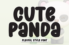 Cute Panda | Script Font