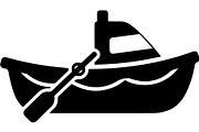 Boat Ship Silhouette Vector Mega, an Object Illustration by Designer_Momina (Thumbnail 13 of 21)