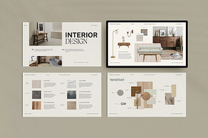 Interior Design Presentation Canva