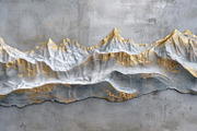 27 Landscapes on a concrete wall, an Arts & Entertainment Photo by Handmadefont (Thumbnail 23 of 28)
