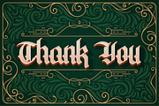 Beyola Blackletter Font, a Blackletter Font by Authentic Studio (Thumbnail 6 of 6)