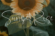 SunsetRise, a Handwritten Font by operatype.co (Thumbnail 1 of 15)