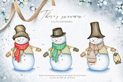 Christmas Miracle Watercolors, a Decorative Illustration by Eva Katerina (Thumbnail 5 of 20)