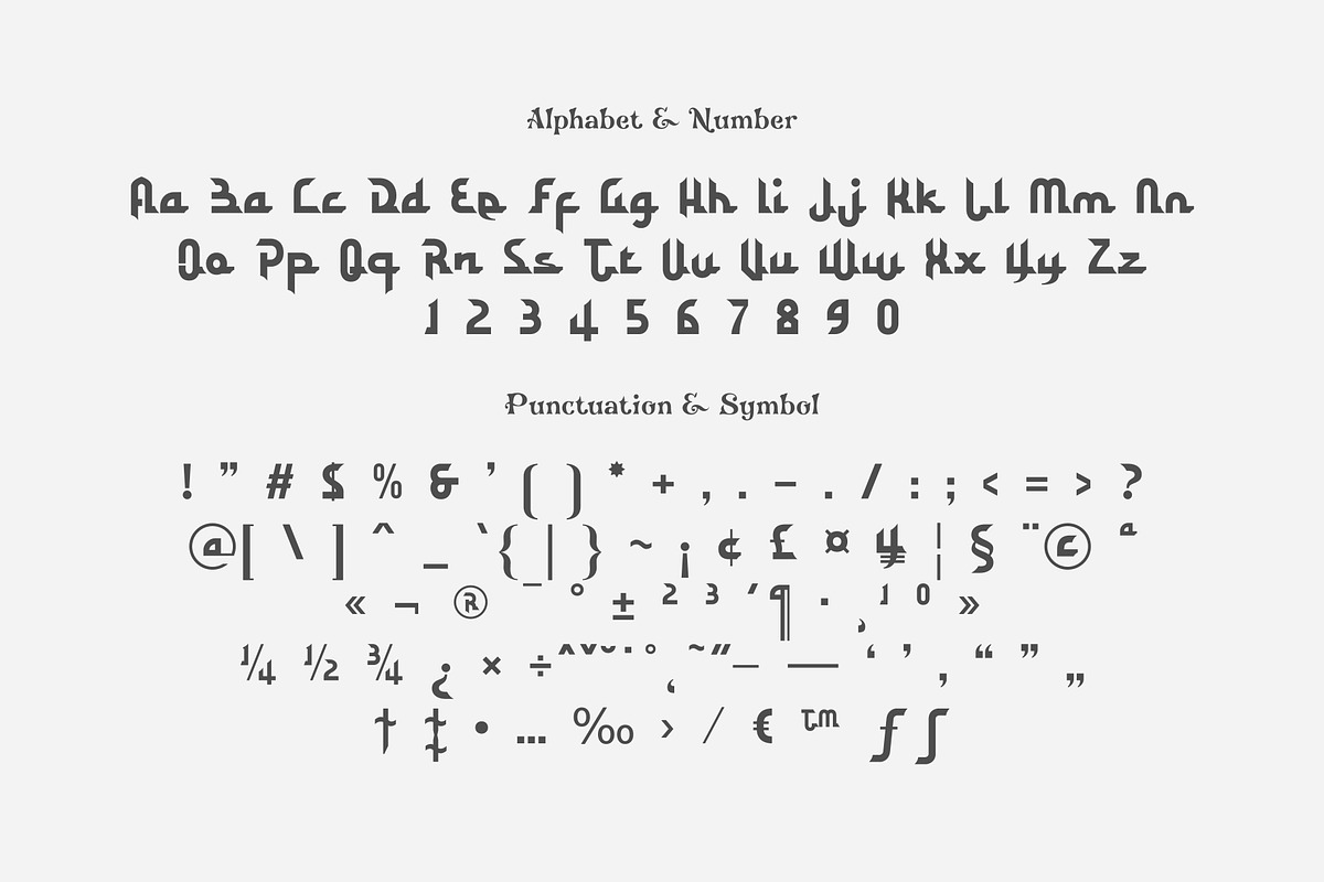 Kofin - Arabic Style Display Font, a Font by Attractype (Photo 10 of 12)