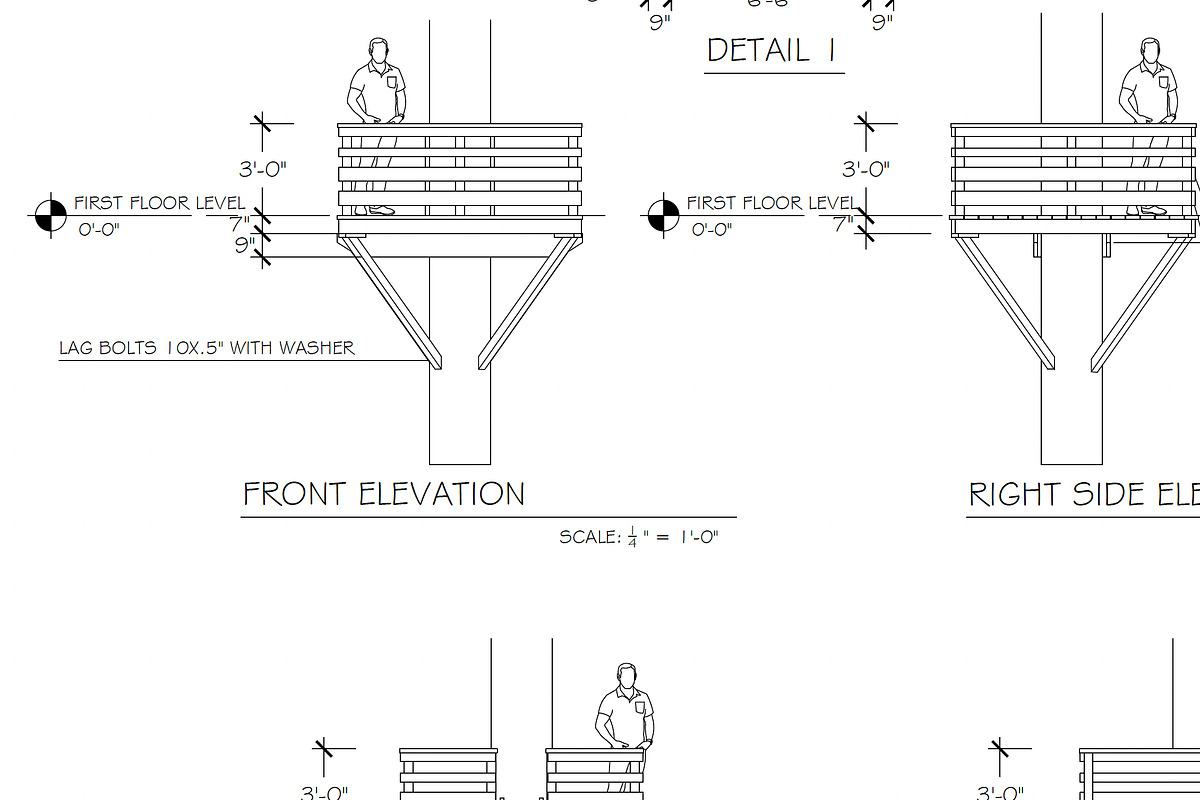 Tree Fort Plans, an Object Graphic by elevatedspaces (Photo 6 of 10)