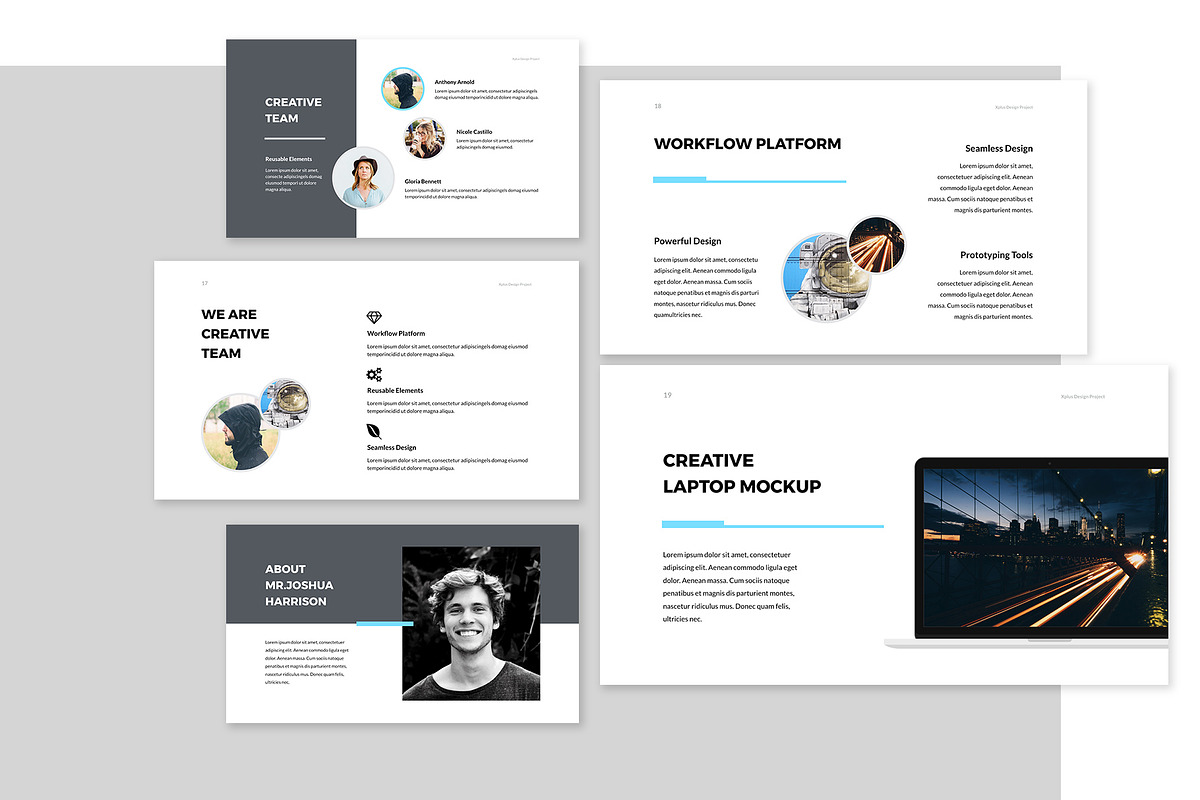 Xplus - Creative Keynote Template, a Presentation Template by KHIDD (Photo 5 of 15)
