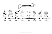 Travel Wedding Map Creator Kit II, an Illustration by Happy Monday Creative (Thumbnail 20 of 21)