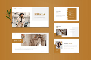 Dokuna - Powerpoint Template