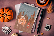 Cozy Fall Planner Stickers & Pattern, a Design Template by DigitalDesignAI (Thumbnail 8 of 15)