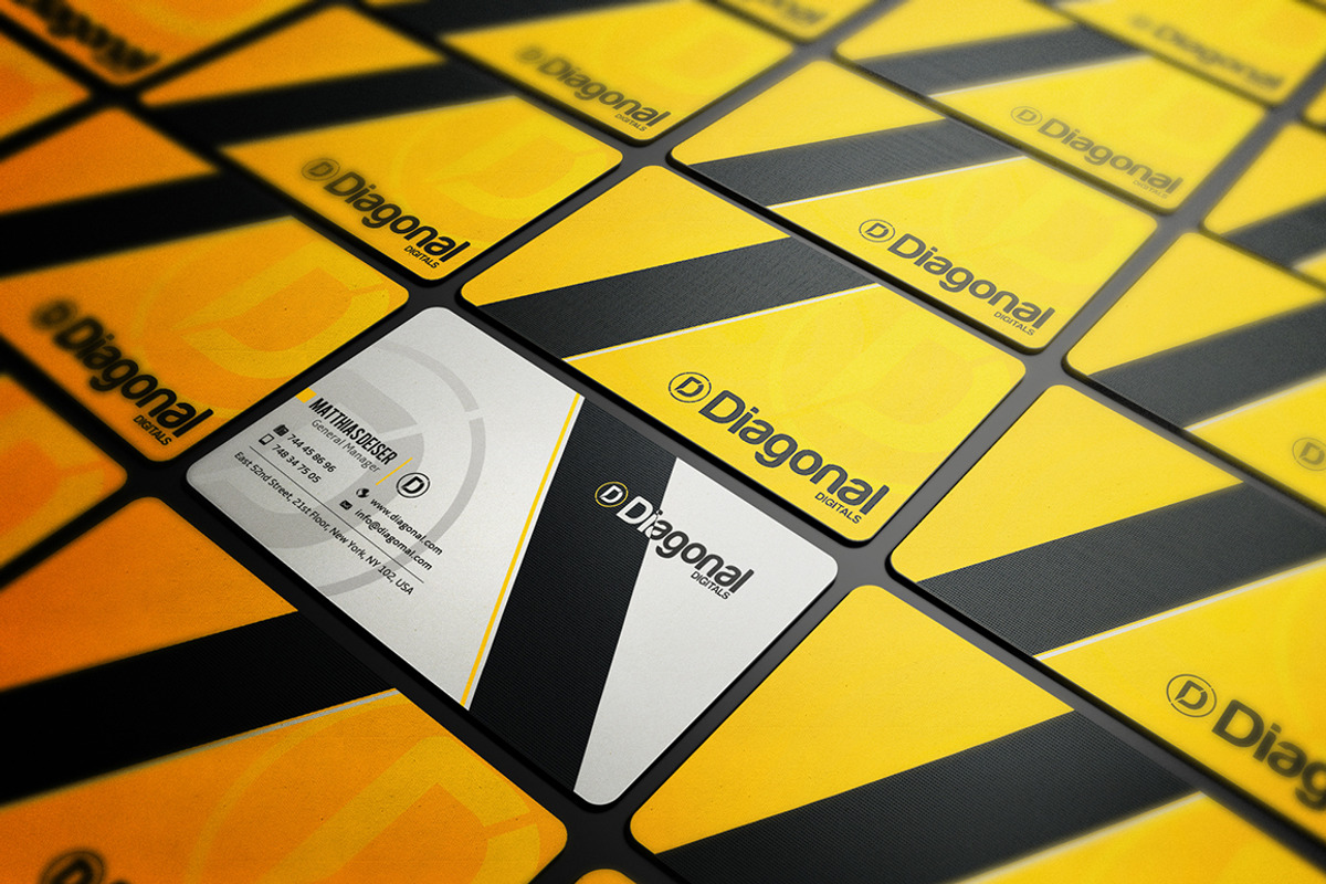 Modern Business Card, a Business Card Template by Marvel (Photo 1 of 4)