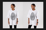 T-Shirt Mock-Up Set, a Shirt Mockup by Freeman Studio (Thumbnail 8 of 15)