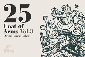 25 Coat Of Arms - Vol.3