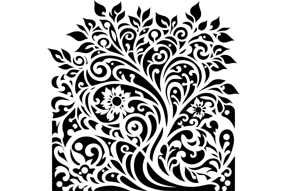 Fantasy Nature Laser Cut Set, an Object Graphic by jahid234 (Photo 9 of 13)