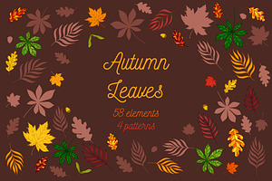 Autumn Leaves: elements and patterns