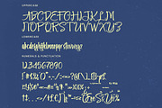 Setalking Bold Brush Font, a Script Font by stylishtype.co (Thumbnail 13 of 20)