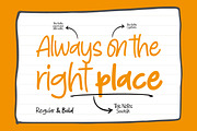 This Notes - Handwritten Marker Note, a Handwritten Font by Afkari Studio (Thumbnail 4 of 13)