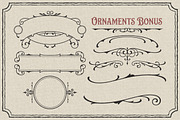 Bistern - Victorian Display Font, a Font by Letterhend Studio (Thumbnail 6 of 9)