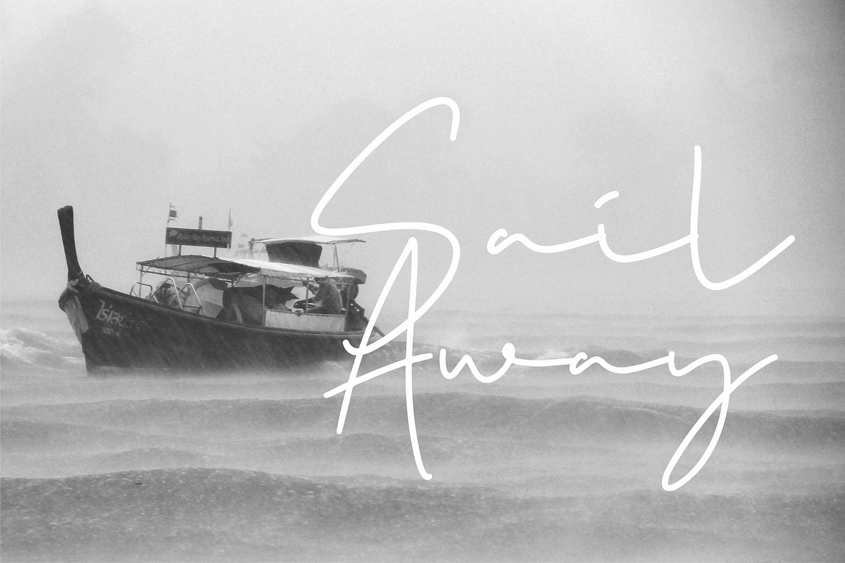 Rellond Signature Font, a Script Font by Lythcreative (Photo 6 of 8)