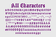 CS Rebelion Stamp, a Blackletter Font by Craft Supply Co. (Thumbnail 8 of 8)